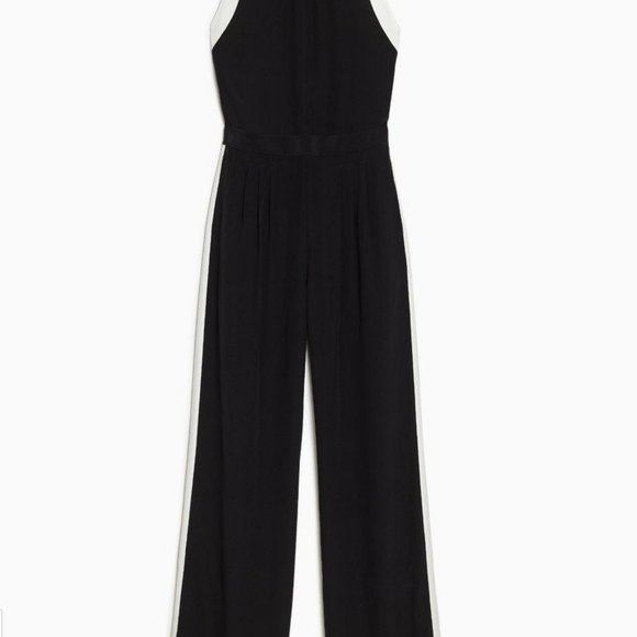 Rag and Bone Tallulah silk Jumpsuit EUC Sz 10. - Picture 2 of 5